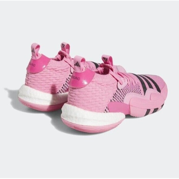 adidas Trae Young 2 Trap House Men Size 11 Pink/Black Basketball Shoes IE1667 main image 7